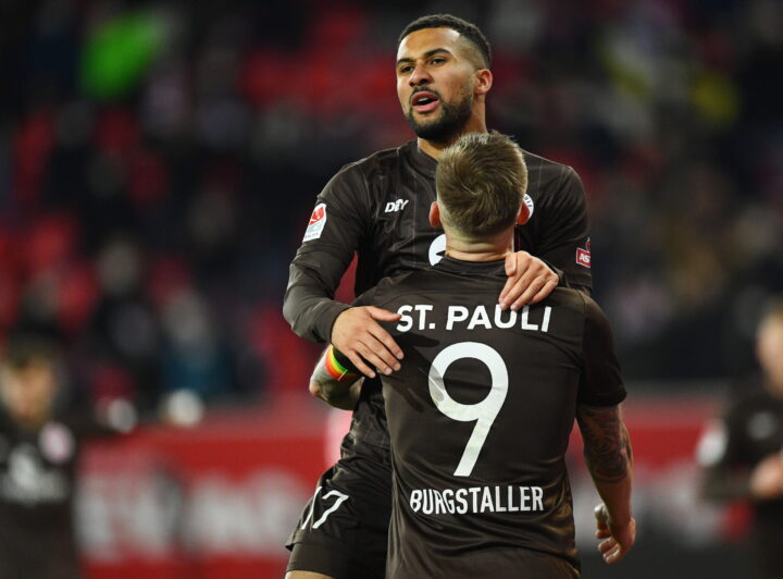 St. Paulis Kyereh mit Aufstiegsansage nach Blitz-Comeback