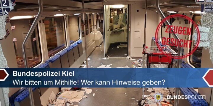 Nach Torlos-Remis am Millerntor: Kiel-Fans verwüsten Regionalzug