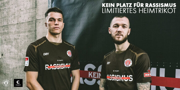 Gegen Rassismus: St. Pauli in Sondertrikots gegen Kaiserslautern
