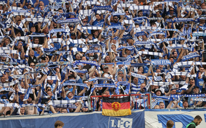 Schaden statt Tore: Magdeburger Fans sorgen für Zerstörung