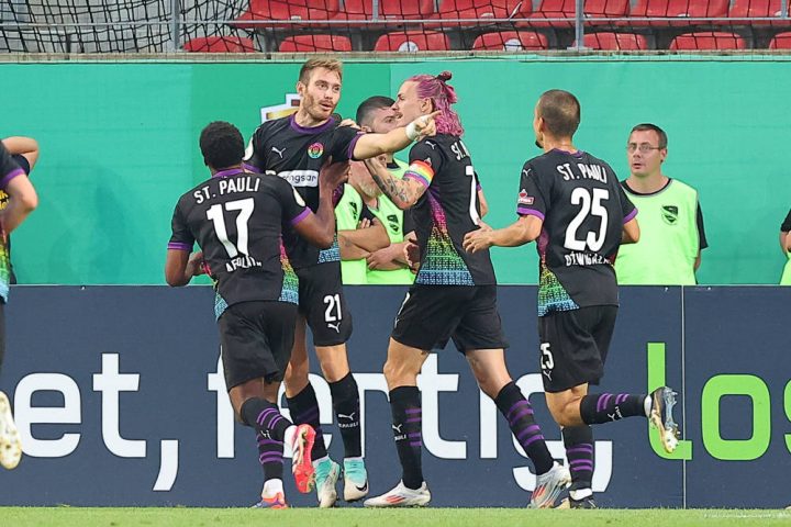 War das knapp! St. Pauli rettet sich in Pokal-Krimi in Halle mit Dusel und Tor-Jokern